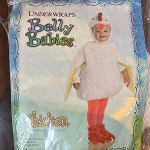 UnderWraps Belly Babies Chicken Costume for Toddlers